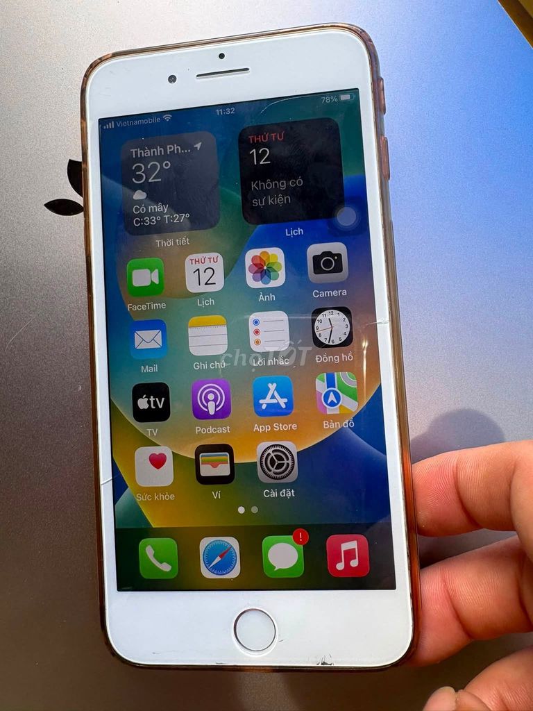 iPhone 8 Plus 64GB Trắng Đã qua sử dụng. Mua bán Điện thoại tại Quận 10 Tp Hồ Chí Minh được đăng bởi Hội Đồ Điện Tử hình 1