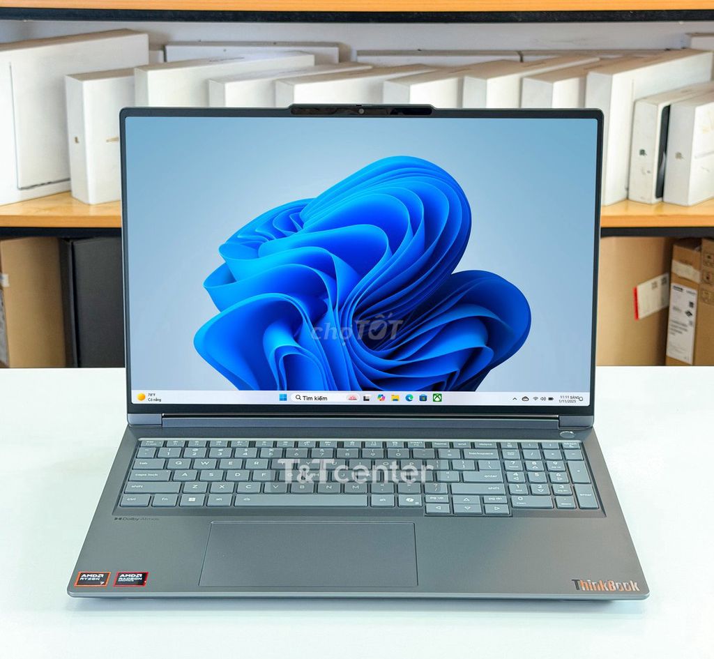 Thinkbook 16 G8+ 2026: R7 H 255/32GB/1TB/Màn 3.2K. Mua bán Laptop tại Quận Hải Châu Đà Nẵng được đăng bởi TTCenter 484 NÚI THÀNH hình 1