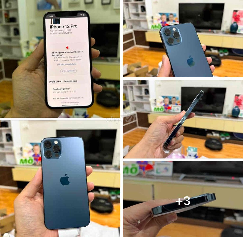 iPhone 12 Pro 512GB Xanh dương FULLBOX CHẤT 2024. Mua bán Điện thoại tại Quận Thanh Xuân Hà Nội được đăng bởi Nguyễn Huy Dũng hình 1