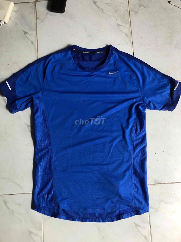 Áo thun Nike Running Nam Xanh S. Mua bán Quần áo tại Thành phố Thủ Đức Tp Hồ Chí Minh được đăng bởi Bách Lý hình 1
