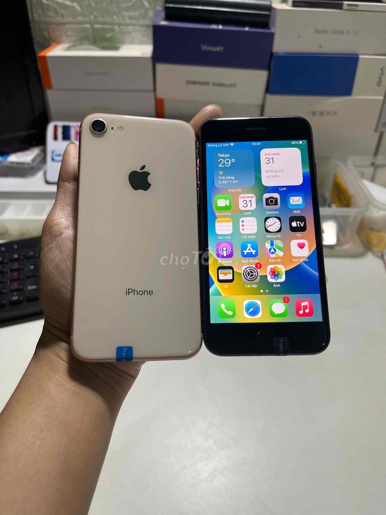 iPhone 8g  64GB quốc tế  chuẩn Zin đẹp full. Mua bán Điện thoại tại Thành phố Buôn Ma Thuột Đắk Lắk được đăng bởi táo zin BMT hình 1