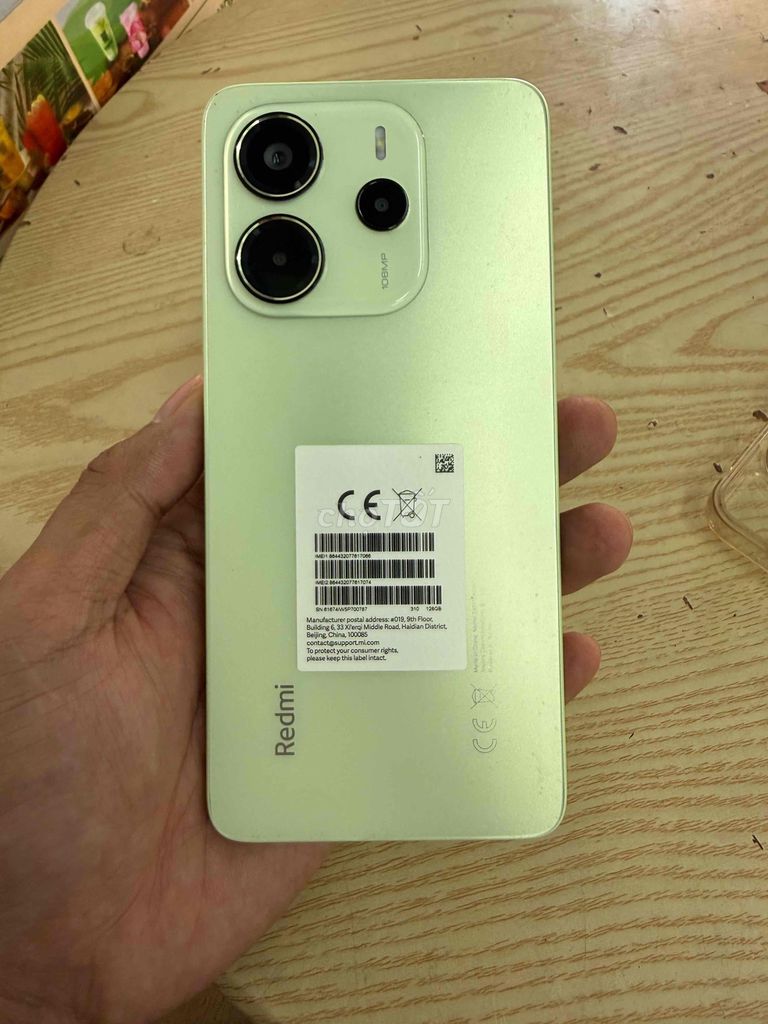 Xiaomi Redmi Note 14 6/128 còn bảo hành t2/2027. Mua bán Điện thoại tại Quận Hai Bà Trưng Hà Nội được đăng bởi Anh Tú hình 1