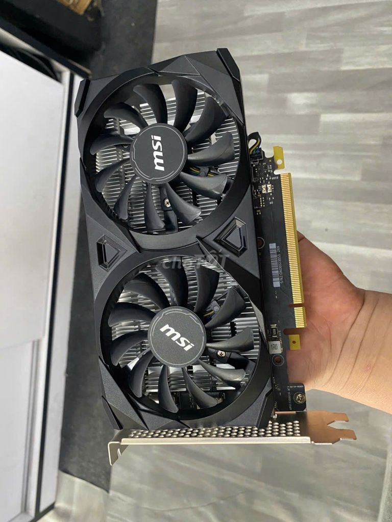 Card đồ họa MSI RTX 3050 VENTUS 2X 6GV Đen. Mua bán Linh kiện (RAM, Card...) tại Quận Phú Nhuận Tp Hồ Chí Minh được đăng bởi tiến tài 770 nguyễn kiệm p4 quận phú nhuận hình 1