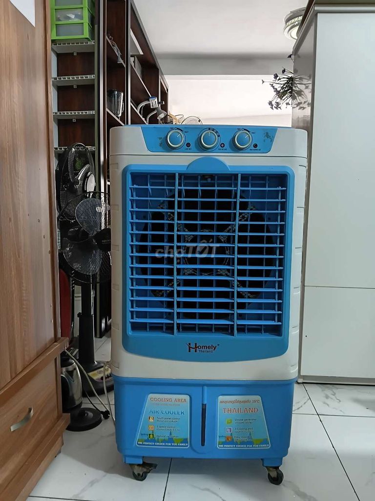 Quạt điều hòa Homely Thái Lan Trắng xanh. Mua bán Quạt tại Huyện Thanh Trì Hà Nội được đăng bởi Nha Trang Phan Thị hình 1