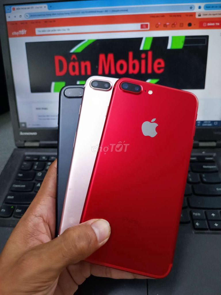 IPHONE 7 PLUS 128GB MÁY QUỐC TẾ FULL CN MÁY ĐẸP. Mua bán Điện thoại tại Quận Bình Thạnh Tp Hồ Chí Minh được đăng bởi Dân Mobile hình 1