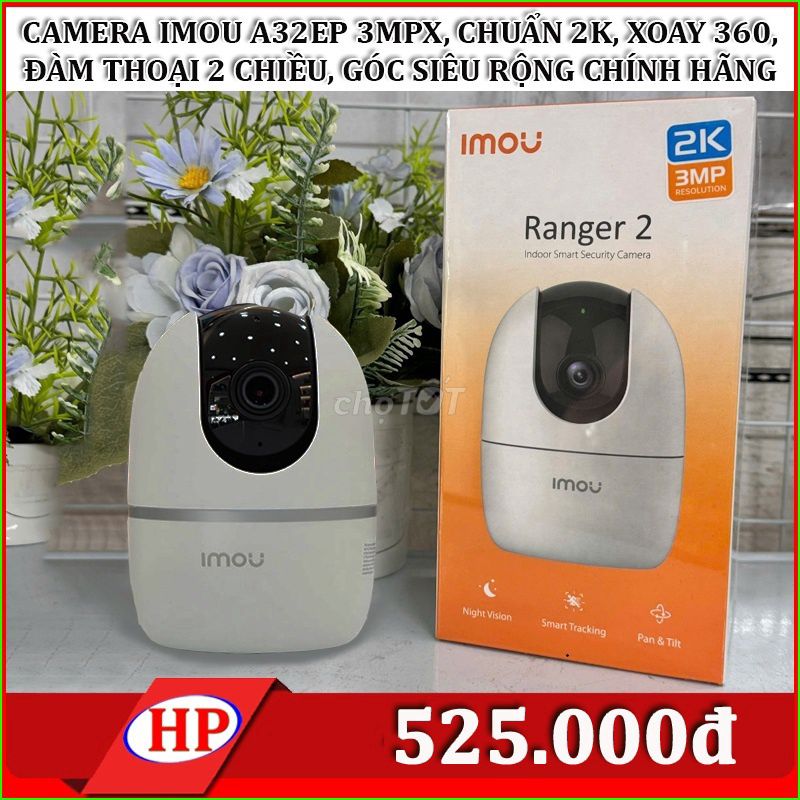 Camera IMOU A32EP Ranger 2. Mua bán Máy ảnh, Máy quay tại Quận Ninh Kiều Cần Thơ được đăng bởi GIA DỤNG VÀ ĐIỆN TỬ HIỆP PHÁT CẦN THƠ hình 1