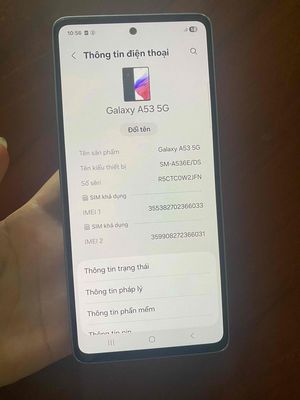 Samsung A53 5G 8GB/256GB bản quốc tê 2 sim