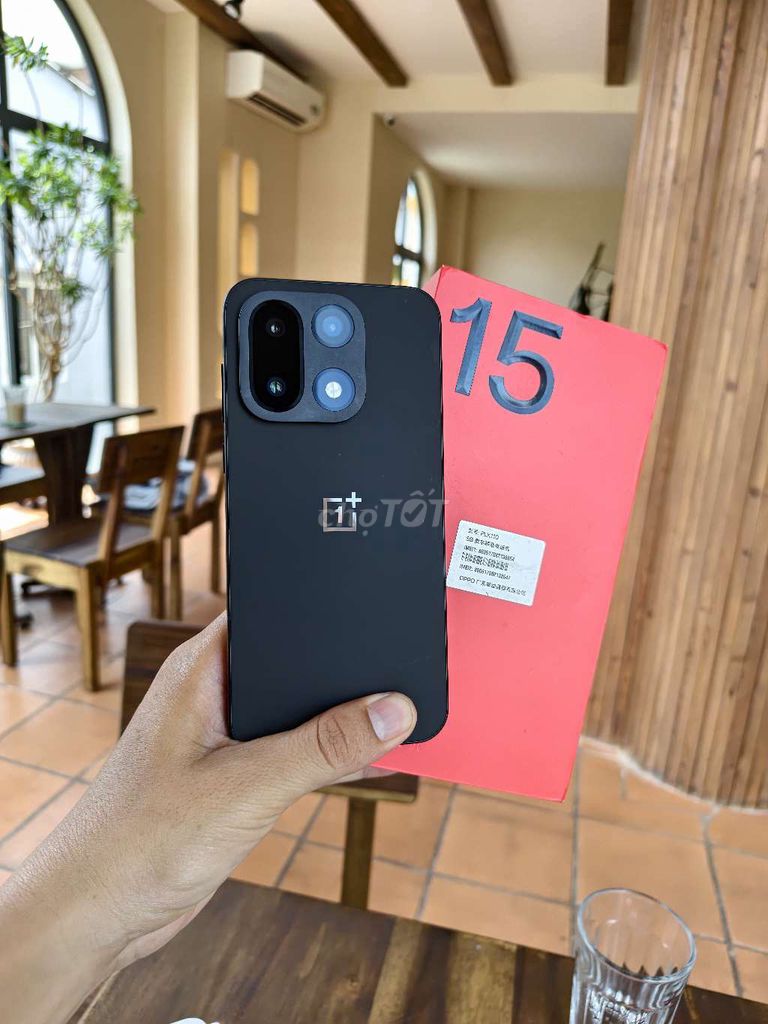 OnePlus 15 12/256GB Đen Rom Quốc tế Fullbox. Mua bán Điện thoại tại Quận 6 Tp Hồ Chí Minh được đăng bởi Đức Ty hình 1