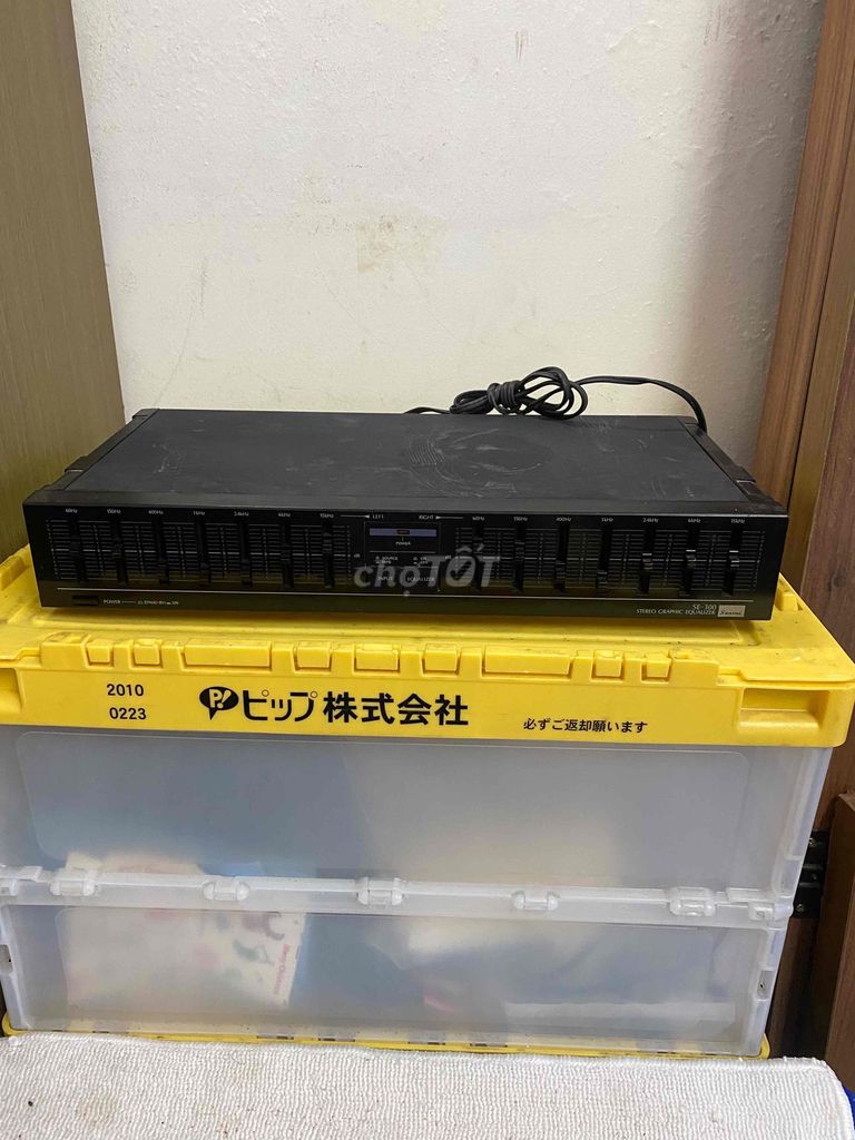 Equalizer Sansui SE-300 Đen. Mua bán Tivi, Âm thanh tại Quận Hoàn Kiếm Hà Nội được đăng bởi ĐỖ DUY HƯNG hình 1
