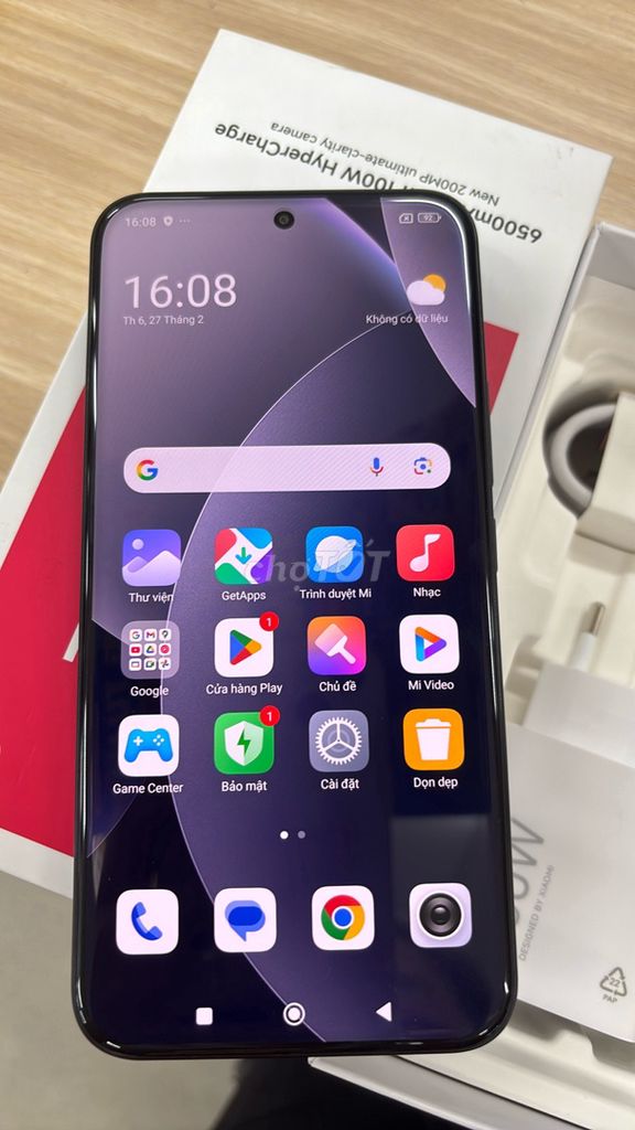 Mi Note 15 Plus 12/256g full box bán hay GL. Mua bán Điện thoại tại Thành phố Thuận An Bình Dương được đăng bởi TVH hình 1