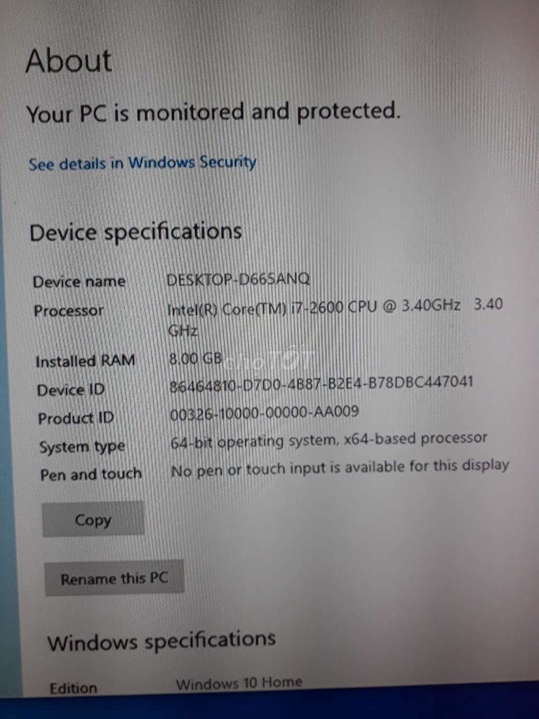 Máy PC intel I7 - 3,4ghz siêu nhanh siêu rẻ !!!