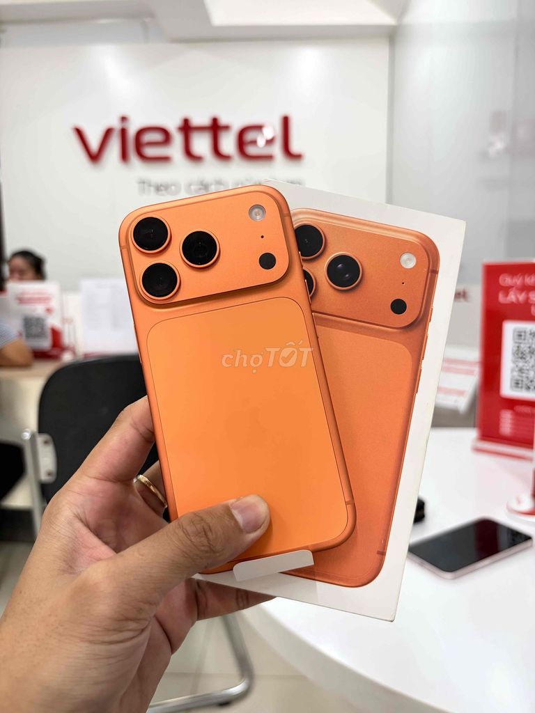 iPhone 17 Pro EID 256GB New Fullbox. Mua bán Điện thoại tại Thành phố Thủ Đức Tp Hồ Chí Minh được đăng bởi Viettel Global City hình 1