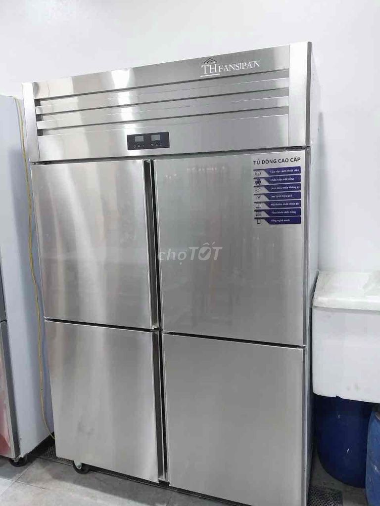 Tủ Đông Inox 4 Cánh