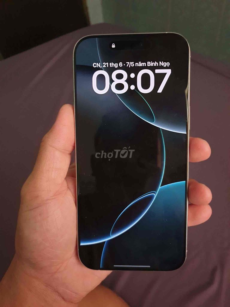 Apple iPhone 16 Pro Max Bạc 88%. Mua bán Điện thoại tại Quận Tân Bình Tp Hồ Chí Minh được đăng bởi Huỳnh Công Pháp hình 1