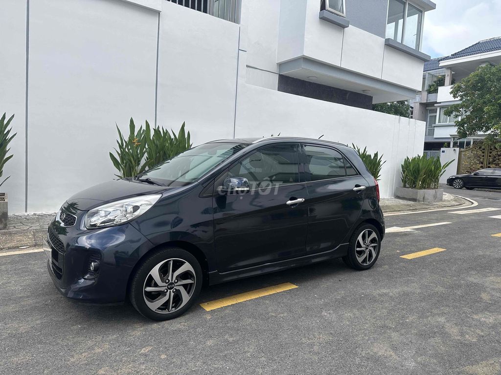 Kia Morning Xanh đen 5 chỗ Số tự động. Mua bán Ô tô tại Thành phố Biên Hòa Đồng Nai được đăng bởi Luxury AUTO  hình 1