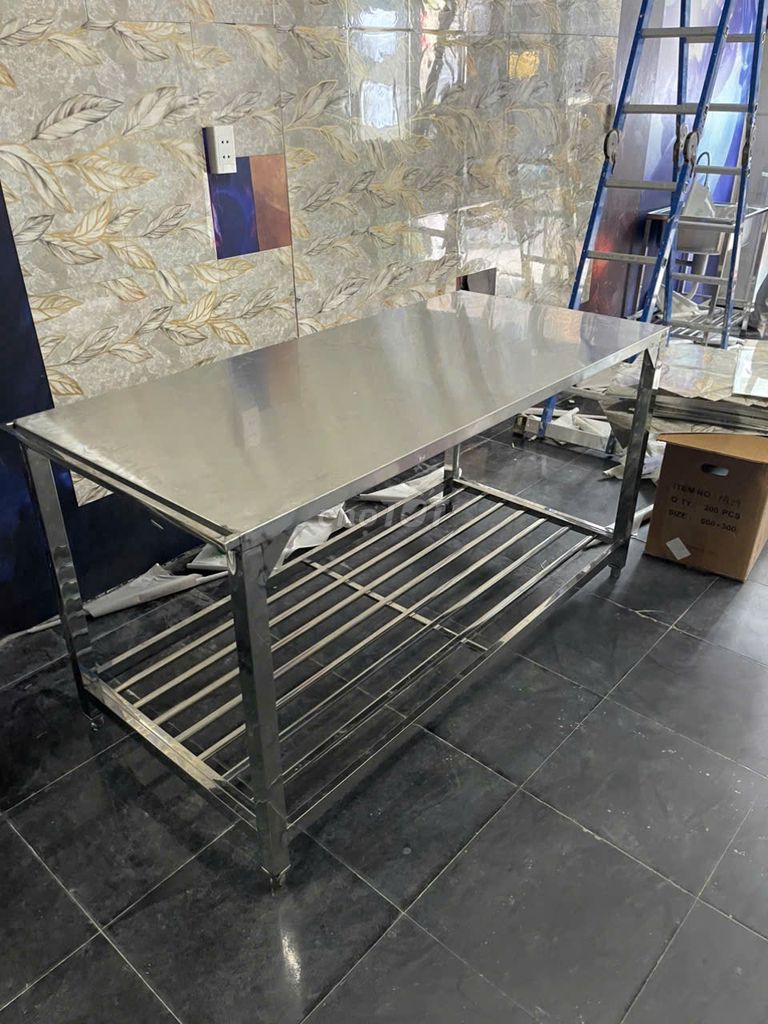 Bàn Inox Nhà bếp. Dịch vụ chuyển nhà tại Quận Sơn Trà Đà Nẵng được đăng bởi THẾ GIỚI ĐỒ CŨ ĐÀ NẴNG hình 1