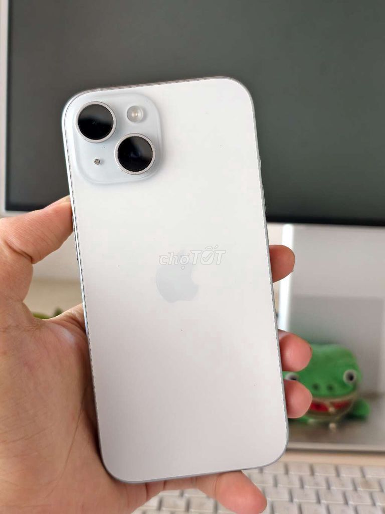 iPhone 15 128GB Xanh Quốc tế khay sim, zin áp. Mua bán Điện thoại tại Quận Liên Chiểu Đà Nẵng được đăng bởi Minh Hiệp CócXanhMobile hình 1