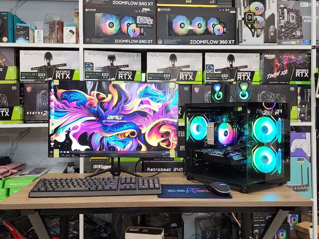 Bộ PC Gaming đồ họa i5-9400/16Gb/Vga4G/24"100hzNew. Mua bán Máy tính để bàn tại Thành phố Thủ Đức Tp Hồ Chí Minh được đăng bởi MINH SÀI GÒN COMPUTER THỦ ĐỨC hình 3