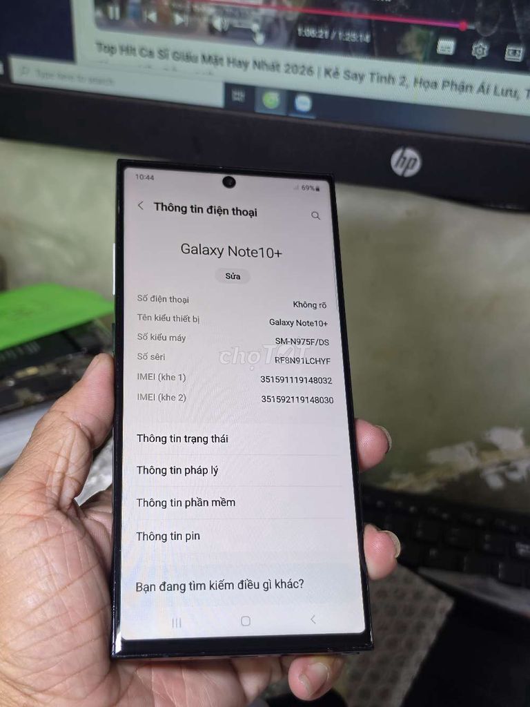  Galaxy Note 10+ 256GB VN giá rẻ bèo nhèo . Mua bán Điện thoại tại Quận 8 Tp Hồ Chí Minh được đăng bởi Thiên Hòa mobile  hình 1