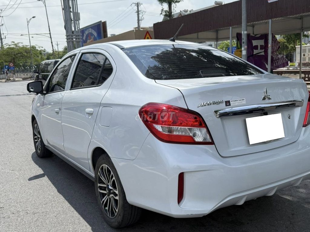 Mitsubishi Attrage 2021 số sàn màu trắng. Mua bán Ô tô tại Quận 12 Tp Hồ Chí Minh được đăng bởi Quang hình 4