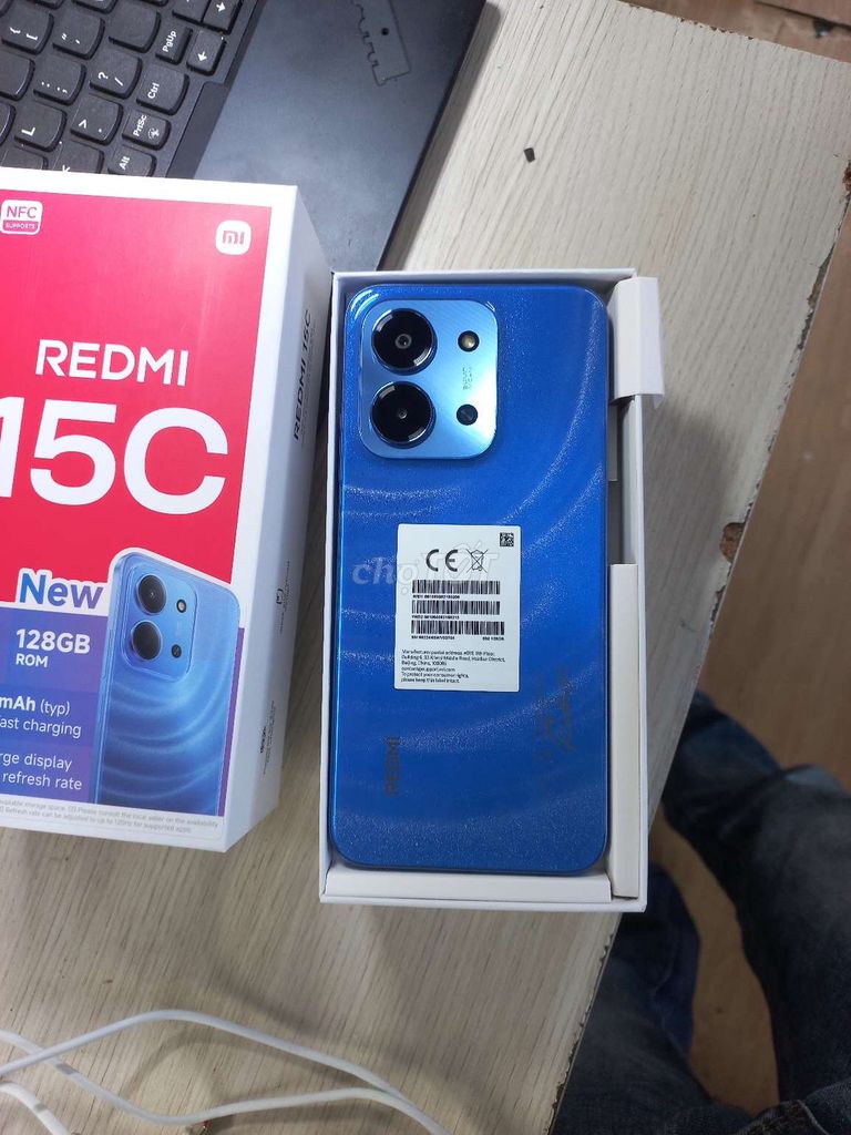 Xiaomi Redmi 15C 128GB Xanh. Mua bán Điện thoại tại Quận Sơn Trà Đà Nẵng được đăng bởi Le dang lam hình 1
