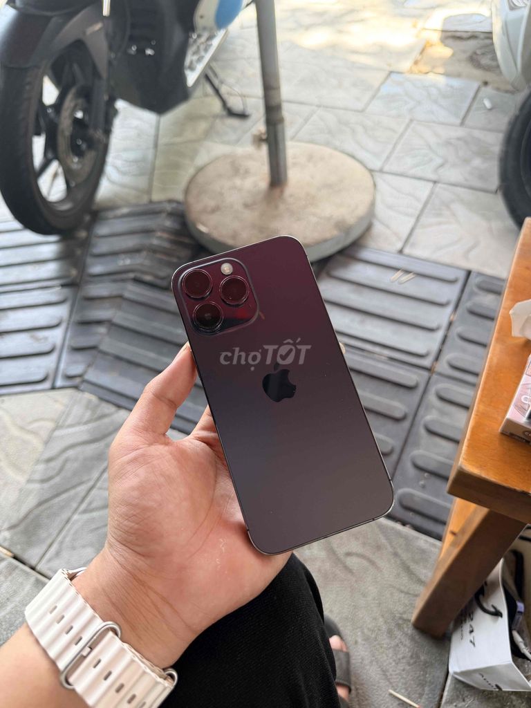 iPhone 14 Pro Max 128GB Tím Đã dùng. Mua bán Điện thoại tại Quận Ngũ Hành Sơn Đà Nẵng được đăng bởi Nghĩa  hình 1