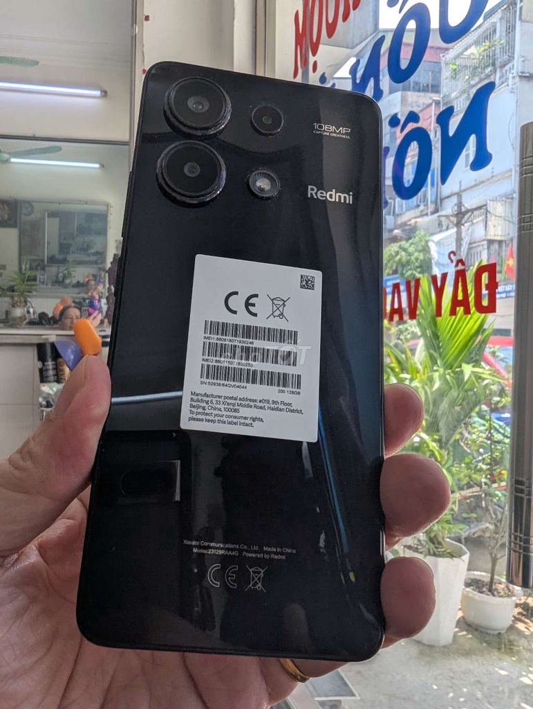 Xiaomi Redmi Note 13 8GB/128GB Đen 2 sim. Mua bán Điện thoại tại Quận Hai Bà Trưng Hà Nội được đăng bởi Cổ kính  hình 1