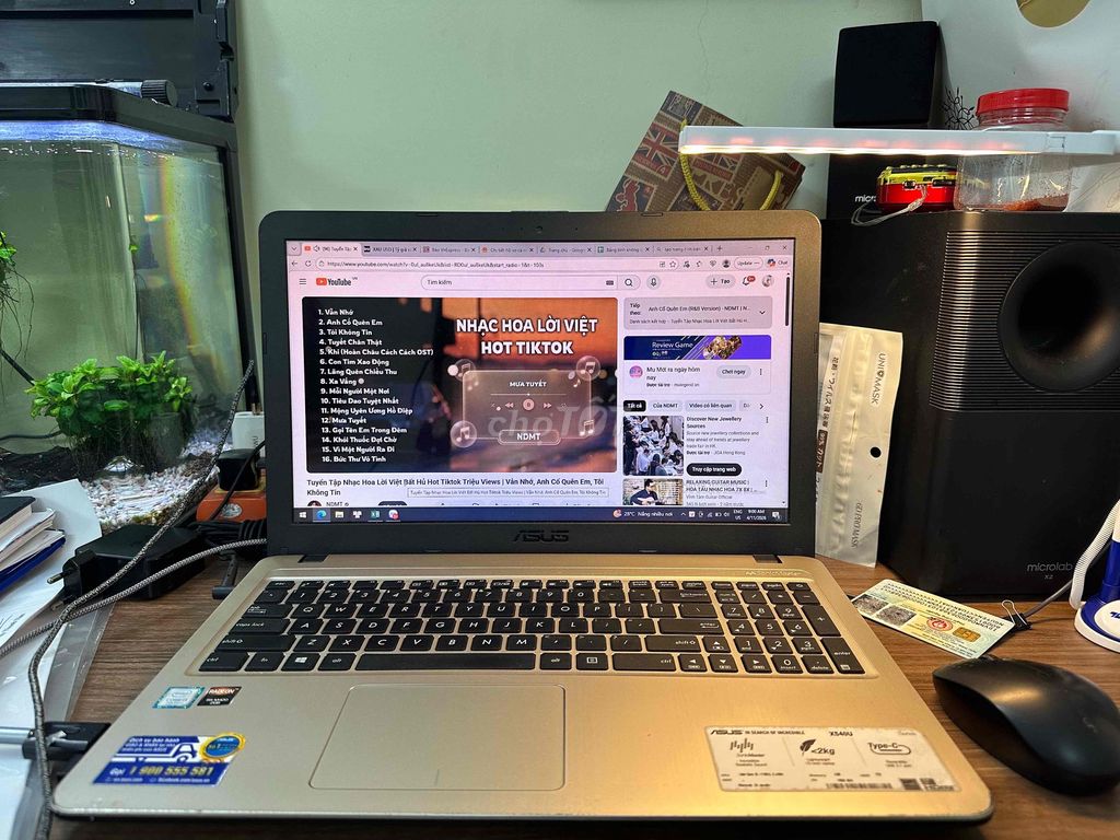 Laptop Asus X540U Vàng đồng. Mua bán Laptop tại Quận Đống Đa Hà Nội được đăng bởi Thái Sơn hình 1