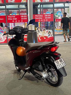 Honda Vision 2025 Đỏ 7500km bs vip 21111 .