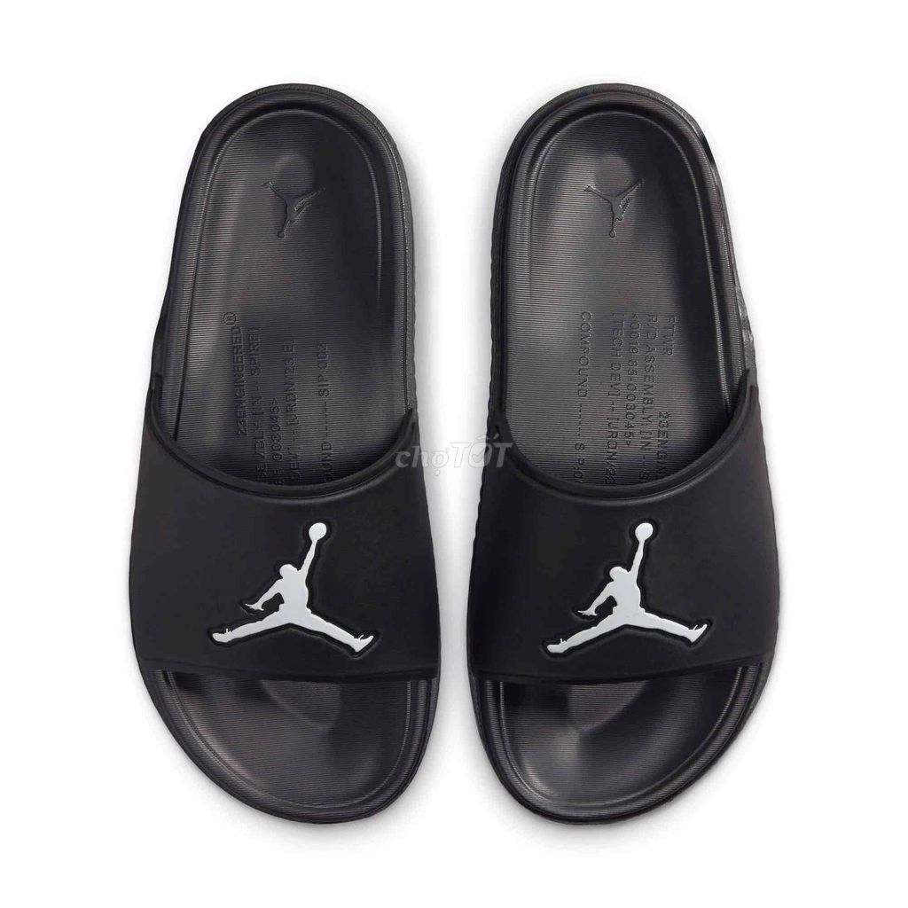 Dép Jordan Nam Đen size 44. Mua bán Giày dép tại Huyện Thanh Trì Hà Nội được đăng bởi An Nguyễn hình 1