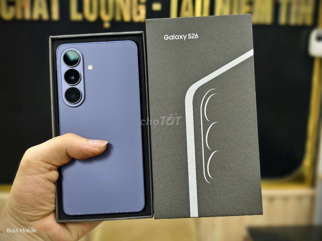 Samsung S26 5G 12/256GB chính hãng fullbox giá rẻ. Mua bán Điện thoại tại Quận Hai Bà Trưng Hà Nội được đăng bởi Boss Mobile hình 1