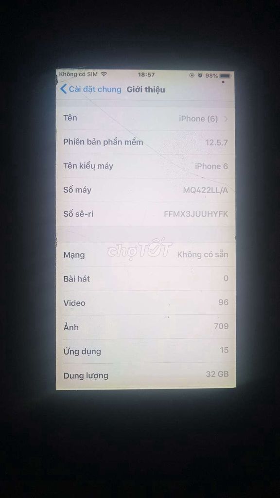 Apple iPhone 6 32GB Mỹ. Mua bán Điện thoại tại Huyện Phú Vang Thừa Thiên Huế được đăng bởi Harry Nguyen  hình 1