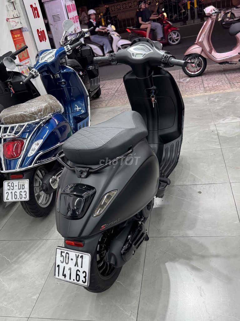 Piaggio Vespa Sprint 125 ABS iGet 2020 Đen nhám. Mua bán Xe máy tại Quận Phú Nhuận Tp Hồ Chí Minh được đăng bởi  vespa Nam Phương hcm  hình 4