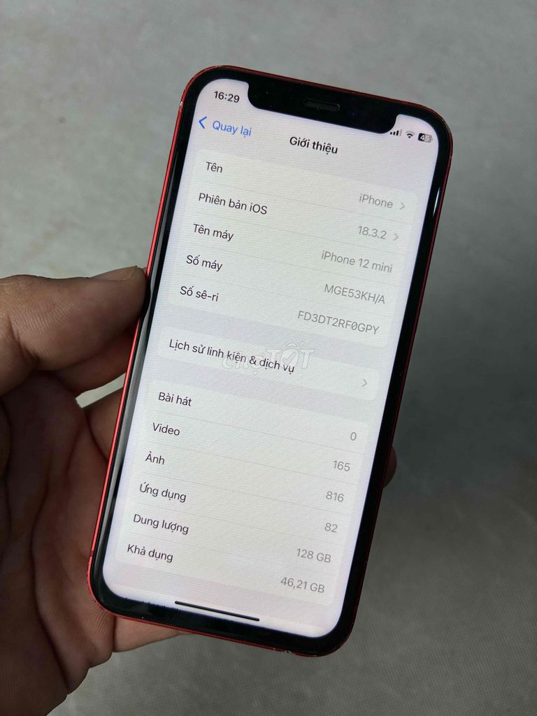 iPhone 12 mini 128GB QT. Mua bán Điện thoại tại Quận Phú Nhuận Tp Hồ Chí Minh được đăng bởi Nguyen hình 1