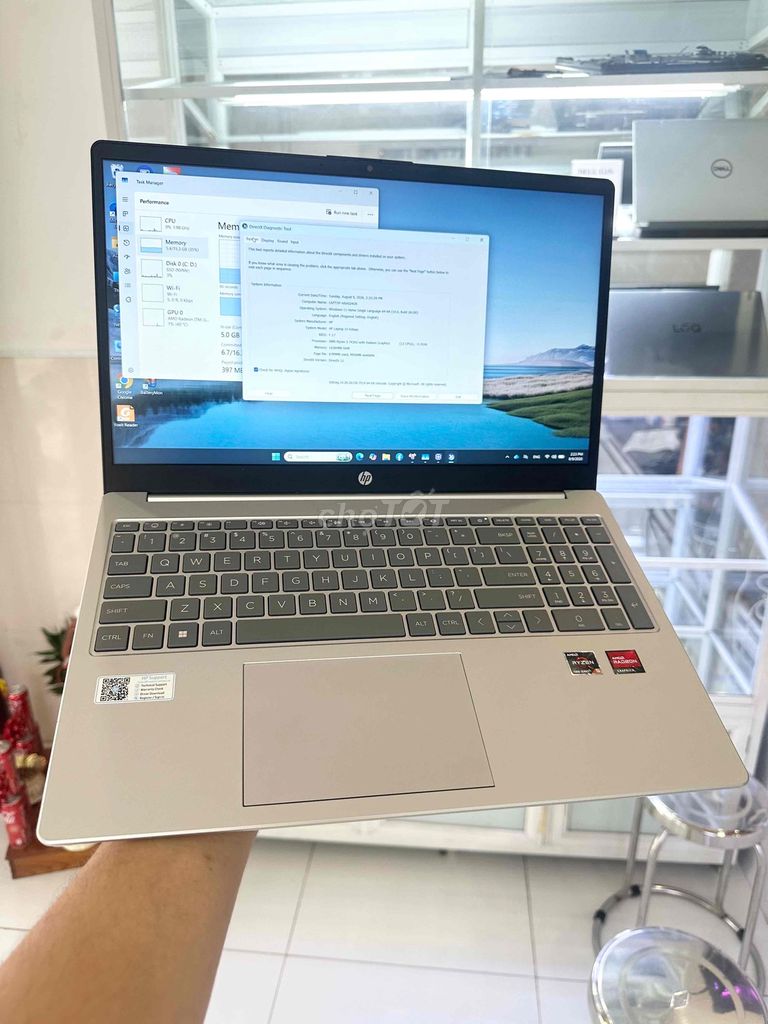 HP 15-FC Ryzen 5-7430U 15.6 inch 16GB/512GB Bạc. Mua bán Laptop tại Thành phố Nha Trang Khánh Hòa được đăng bởi Toàn hình 1
