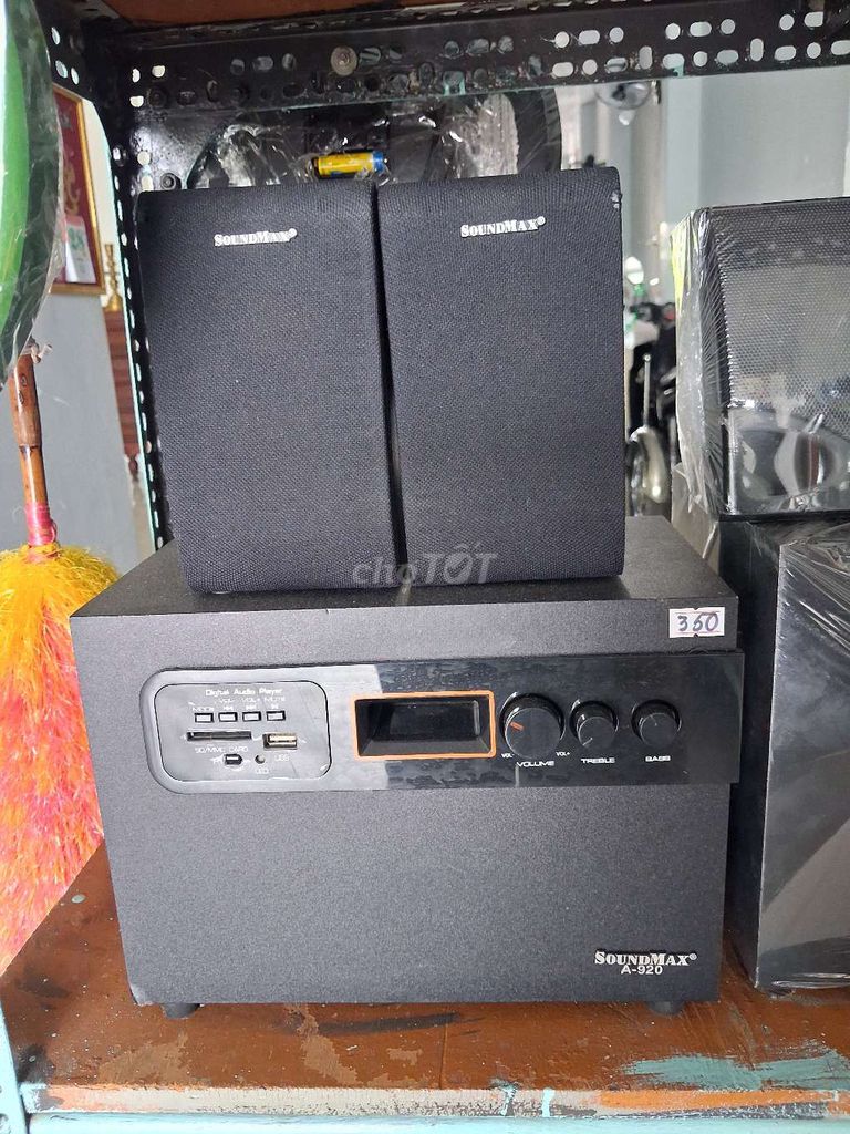 Hệ thống loa SoundMax A-920 Đen. Mua bán Tivi, Âm thanh tại Thành phố Cà Mau Cà Mau được đăng bởi Minh Như hình 1
