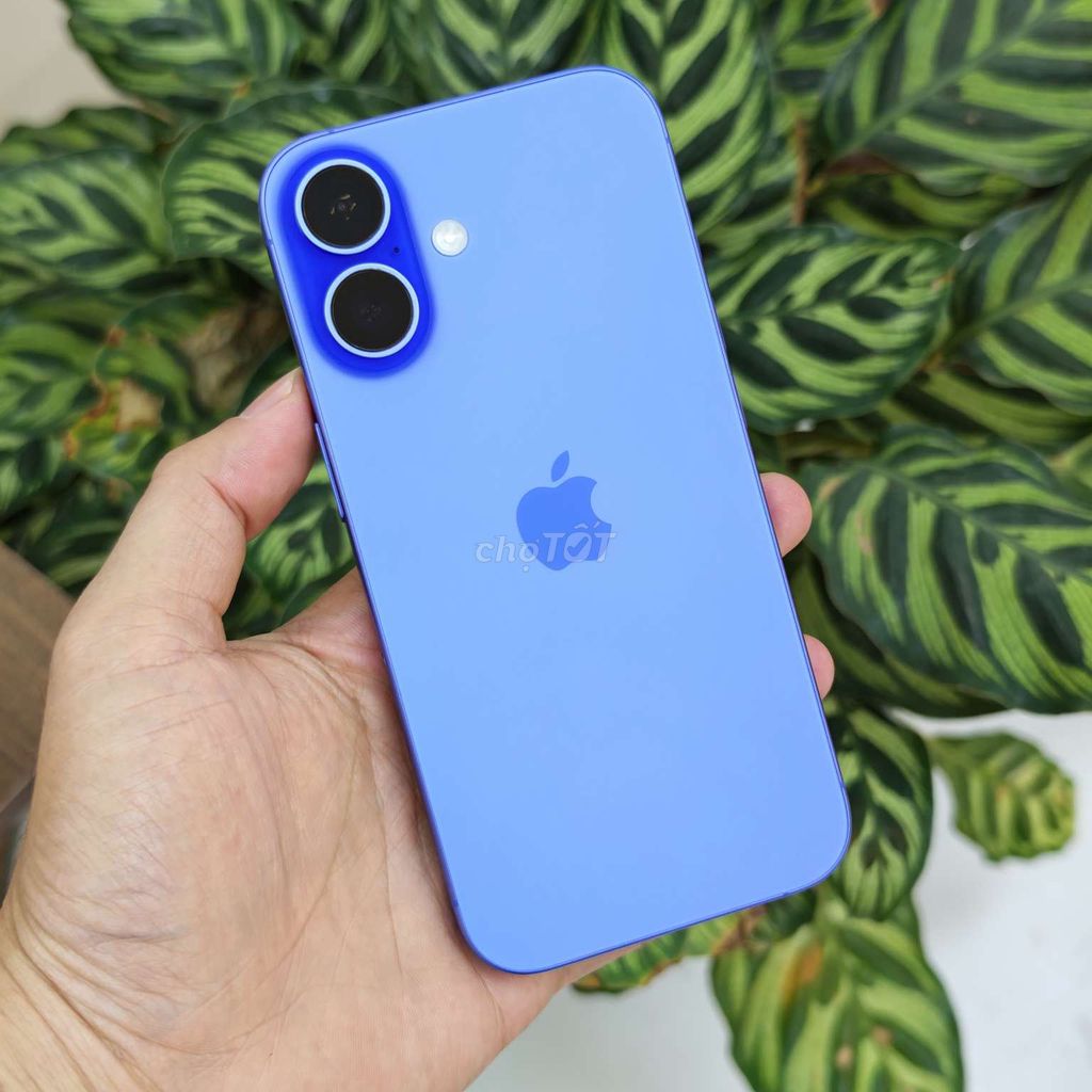 😋 iPhone 16 128GB Xanh lưu ly 99% P89 👇👇. Mua bán Điện thoại tại Quận Lê Chân Hải Phòng được đăng bởi 444 Tô Hiệu OK Mobile HP hình 1