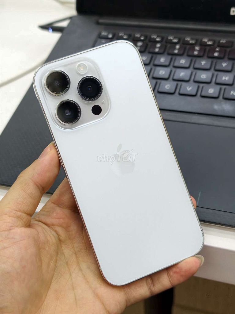 🍎 iPhone 14 Pro| 128GB| Trắng| 98%| P89✅. Mua bán Điện thoại tại Quận Lê Chân Hải Phòng được đăng bởi 444 Tô Hiệu OK Mobile HP hình 1