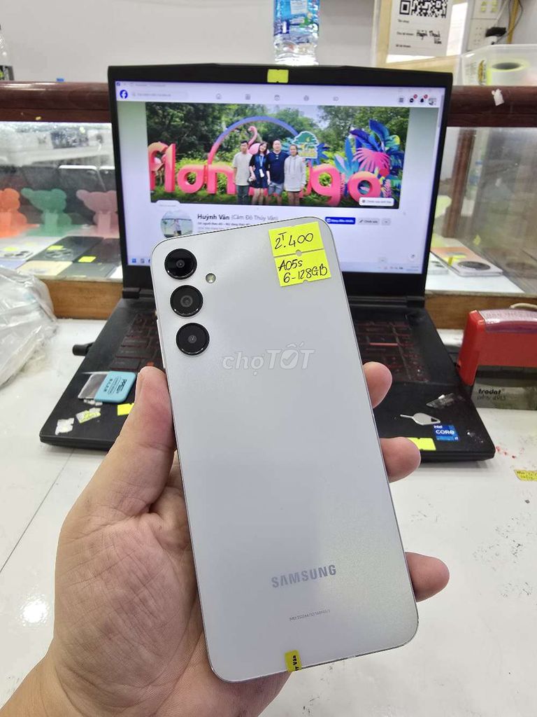 Samsung A05S 6GB/128GB . Mua bán Điện thoại tại Thành phố Long Xuyên An Giang được đăng bởi Facebook Cầm Đồ Thúy Vân hình 1