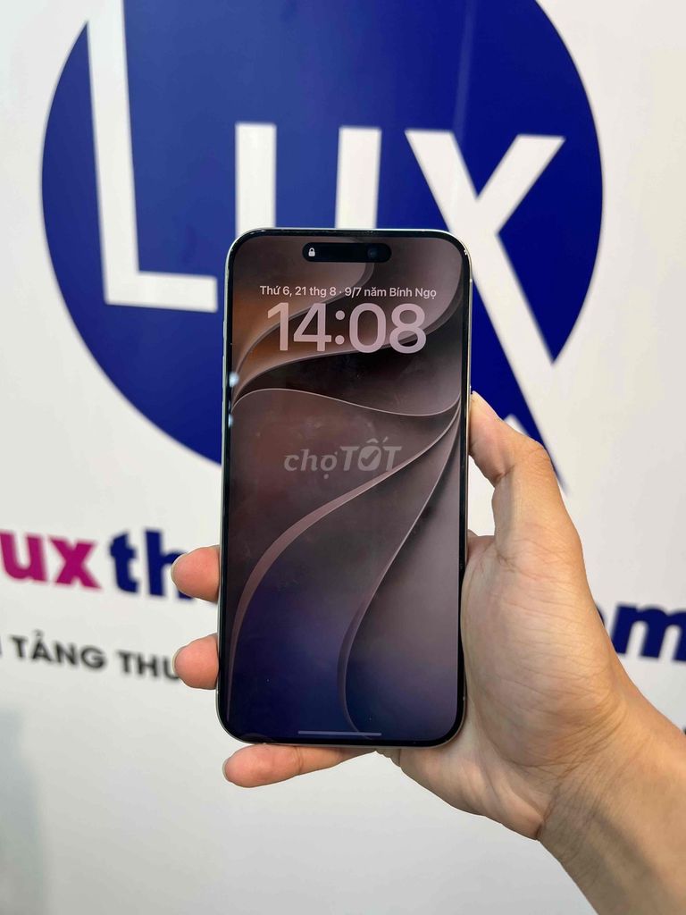 Apple iPhone 15 Pro Max 256GB Trắng Mỹ Màn. Mua bán Điện thoại tại Quận Đống Đa Hà Nội được đăng bởi Quang Luxthumua hình 1