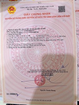 Đất 80 m² · Đường Tô Ký