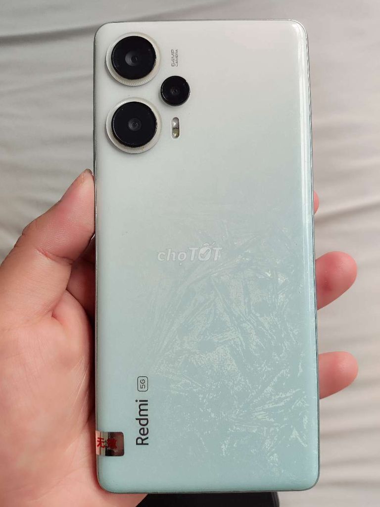 Xiaomi Redmi Note 12 Turbo 12GB/256GB Xanh nhạt. Mua bán Điện thoại tại Quận Bình Tân Tp Hồ Chí Minh được đăng bởi A Hiếu hình 1