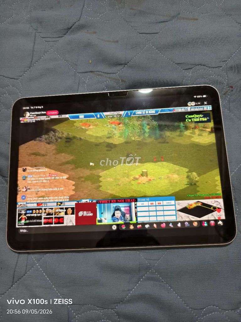 Apple iPad (A16) 128GB Bạc 97% pin. Mua bán Máy tính bảng tại Huyện Đông Anh Hà Nội được đăng bởi Nguyen Hung hình 1