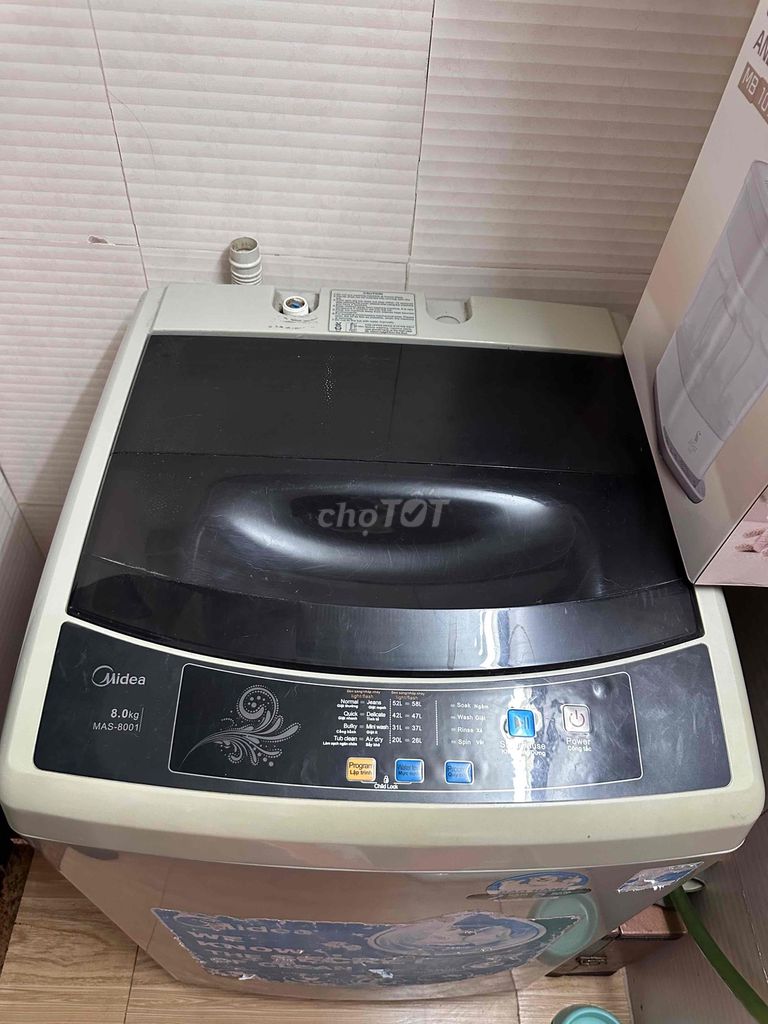 Máy giặt Midea 8.0kg Đã qua sử dụng. Mua bán Máy giặt tại Quận Đống Đa Hà Nội được đăng bởi Toàn Thắng hình 1