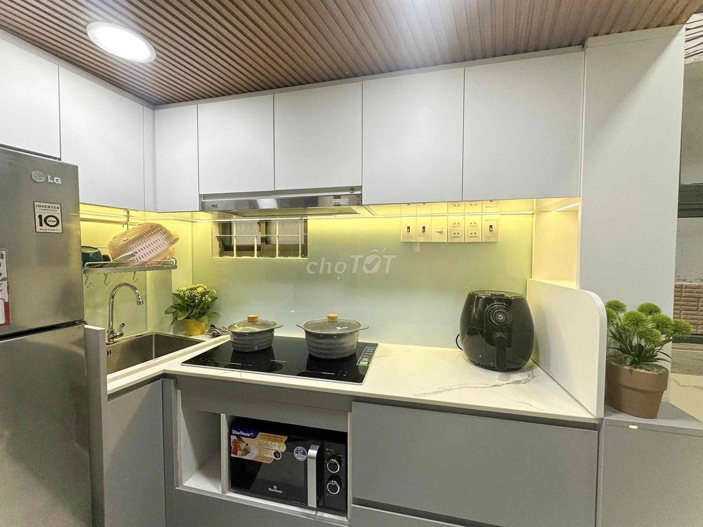nhà 2 PHÒNG ngủ 4x7 sư vạn hạnh. ĐỦ NỘI THẤT