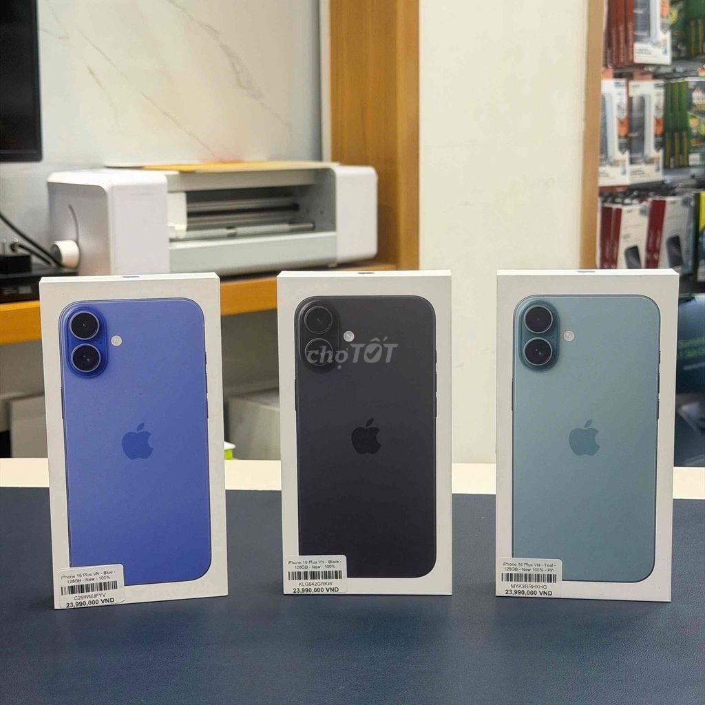 iPhone 16 Plus VN 128GB Mới. Mua bán Điện thoại tại Quận Ninh Kiều Cần Thơ được đăng bởi Minh Phát hình 1