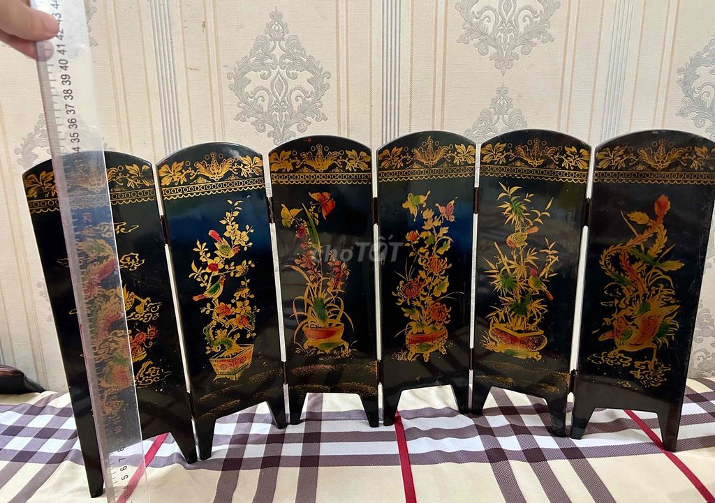 Bình phong mini Xà cừ Đen. Mua bán Cây cảnh, đồ trang trí tại Quận Gò Vấp Tp Hồ Chí Minh được đăng bởi Nguyên Hoàng hình 1