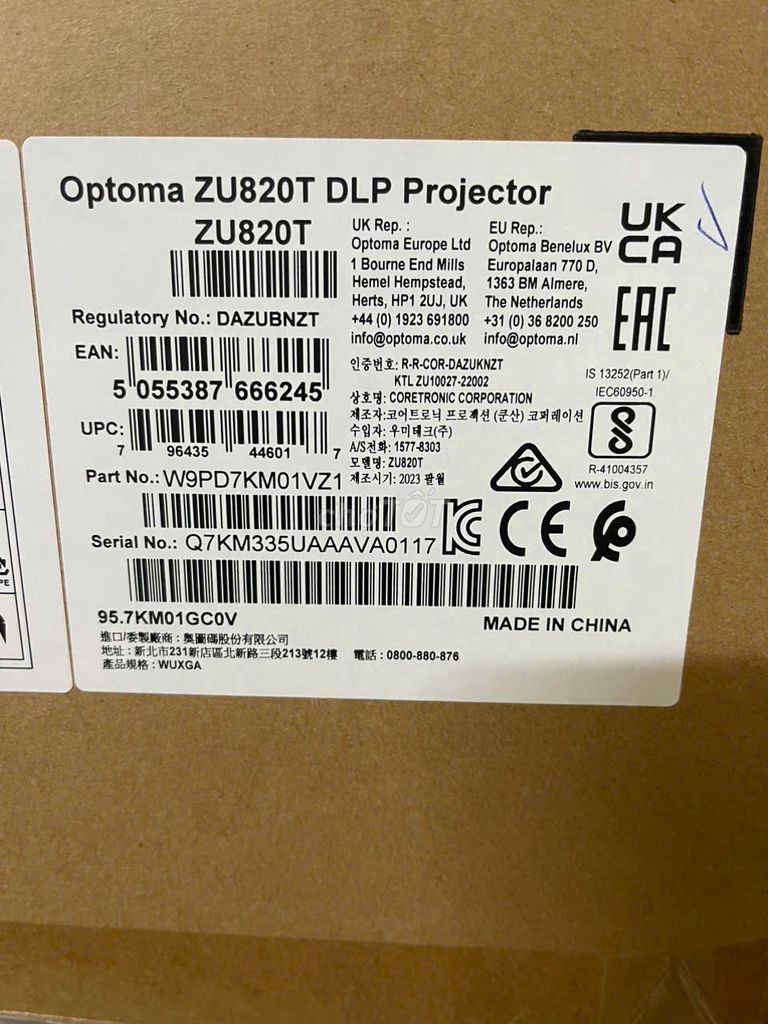 Thanh lý máy chiếu màn ảnh rộng