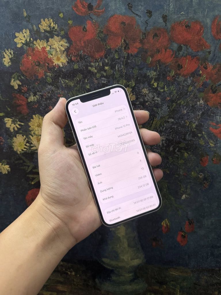 Apple iPhone 12 Pro 128GB Bạc. Mua bán Điện thoại tại Quận Ngũ Hành Sơn Đà Nẵng được đăng bởi Trieu Le hình 1