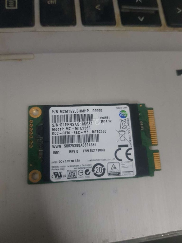 SSD Msata Samsung 256G